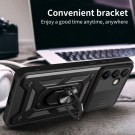 Tech-Flex TPU + PC Deksel med Ring Grep Samsung Galaxy S24 FE 5G svart thumbnail