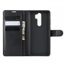 Lommebok deksel til Xiaomi Redmi Note 8 Pro svart thumbnail