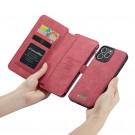 CaseMe 2-i-1 Lommebok deksel iPhone 13 Pro rød thumbnail