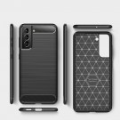 Tech-Flex TPU Deksel Carbon for Samsung Galaxy S22+ plus 5G svart thumbnail