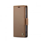 CaseMe Lommebok deksel for Samsung Galaxy S24 5G brun thumbnail