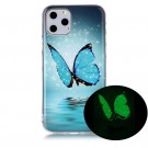 Fashion TPU Deksel iPhone 11 Pro Max - Blue Butterfly thumbnail