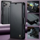 CaseMe Lommebok deksel for iPhone 17 Pro Max svart thumbnail