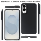 Tech-Flex silikondeksel Deksel til Samsung Galaxy S25 Edge 5G svart thumbnail