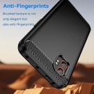 Tech-Flex TPU Deksel Carbon Samsung Galaxy Xcover 7 Pro svart thumbnail