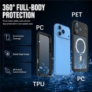 Redpepper Deksel Vanntett IP68 iPhone 18 Pro Max MagSafe svart thumbnail
