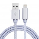 Enkay Hat-Prince 8 Pin Lightning kabel iPhone 12W sølv thumbnail