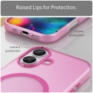 Tech-Flex Frosted TPU Deksel for iPhone 17 MagSafe - Rosa thumbnail