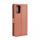 Lommebok deksel for Samsung Galaxy S20 FE brun thumbnail