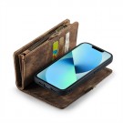 CaseMe 2-i-1 Lommebok deksel iPhone 13 Pro brun thumbnail