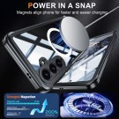 Redpepper Deksel 360° beskyttelse Samsung Galaxy S25+ Plus 5G MagSafe svart thumbnail