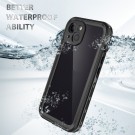 Redpepper Hybrid Deksel Vanntett iPhone 13 svart thumbnail