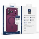 XDcase Frosted Deksel iPhone 18 Pro Max MagSafe - Dark Cherry thumbnail