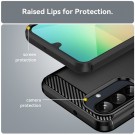 Tech-Flex TPU Deksel Carbon for Samsung Galaxy A26 5G svart thumbnail