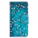 Lommebok deksel for Galaxy A40 - Rosa blomster thumbnail