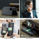 CaseMe Deksel med kortlomme Samsung Galaxy S26+ Plus 5G svart thumbnail