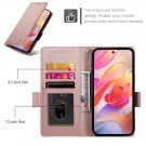 Lommebok deksel for Samsung Galaxy A26 5G Roségull thumbnail