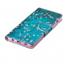 Lommebok deksel for Samsung Galaxy S10 Plus - Rosa blomster thumbnail