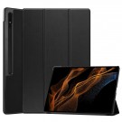 Deksel Tri-Fold Smart til Galaxy Tab S9 Ultra / S8 Ultra svart thumbnail