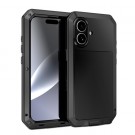 Redpepper Hybrid-deksel med 360° beskyttelse iPhone 17 - Svart thumbnail