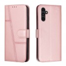Lommebok deksel Stitching for Samsung Galaxy S26 FE 5G Roségull thumbnail