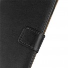 Lommebok deksel ekte Lær for Galaxy S10 svart thumbnail