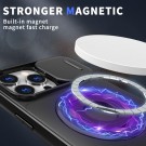 Tech-Flex TPU Deksel med Ring Grep og MagSafe iPhone 16 Pro Max svart thumbnail