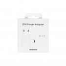 Samsung hurtiglader GaN USB-C Vegglader & USB-C Kabel 25W - Hvit thumbnail