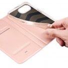Dux Ducis Skin Pro Series Flip deksel iPhone 16e Roségull thumbnail