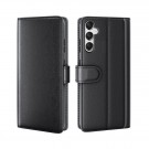 Lommebok deksel ekte Lær for Samsung Galaxy A25 5G svart thumbnail