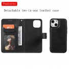 Lommebok deksel 2-i-1 iPhone 13 svart thumbnail