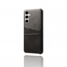 Tech-Flex TPU Deksel med PU-lær plass til kort Galaxy S25+ plus 5G svart thumbnail