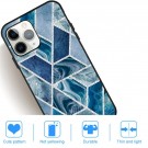 Fashion TPU Deksel for iPhone 12 Pro Max - blå Marmor thumbnail