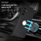 Tech-Flex TPU Deksel Ring Holder til Samsung Galaxy S25 5G svart thumbnail