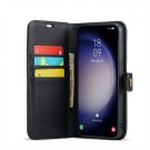 DG.Ming 2-i-1 Lommebok-deksel I Lær Samsung Galaxy S23 FE 5G svart thumbnail