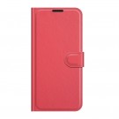 Lommebok deksel for Samsung Galaxy A22 4G rød thumbnail