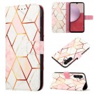 Lommebok deksel for Samsung Galaxy A15 - Marmor mønster thumbnail