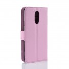 Lommebok deksel for LG Q7/LG Q7 Plus rosa thumbnail