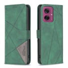 Binfen Lommebok deksel Stitching for Motorola Moto G55 5G grønn thumbnail