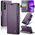CaseMe Lommebok deksel for Samsung Galaxy S25 5G lilla thumbnail