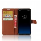 Lommebok deksel for Samsung Galaxy S8 Plus brun thumbnail