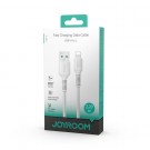 JOYROOM USB-A til 8-Pin Lightning Ladekabel 1m - hvit thumbnail