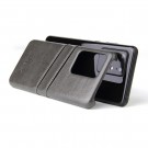 Fierre Shann TPU Deksel med PU-lær plass til kort Galaxy S20 Ultra 5G svart thumbnail