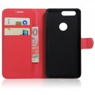 Lommebok deksel for Huawei Honor 8 rød  thumbnail