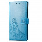 Lommebok deksel til Huawei Y6 (2018) - mønster blå thumbnail