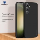 PINWUYO Liquid TPU-deksel Samsung Galaxy S25 FE 5G svart thumbnail