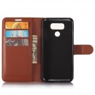 Lommebok deksel for LG G6 brun thumbnail