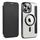 Tech-Flex Flip deksel iPhone 12 Pro MagSafe Svart thumbnail