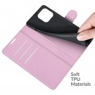Lommebok deksel for iPhone 13 Pro rosa thumbnail