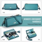 Caseme Crossbody telefonveske - Grønn thumbnail